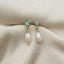 Opal Pearl Drop Earrings