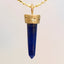 Unicorn Horn Charm (Lapis)