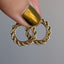 Twisted Rope Chain Hoops