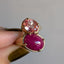 Toi Et Moi Ruby Cab Ring