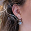 Modernist Double Drop Earrings