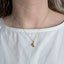 Gold Calla Pendant Necklace