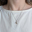 Silver Calla Pendant Necklace
