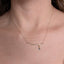 Sapphire Sprig Necklace
