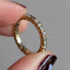 French Cut Gray Diamond Eternity Band