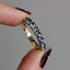 Bluebell Half Eternity Band