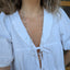 Hammered Silver Oval Links Necklace