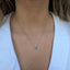 Simple Sapphire Necklace