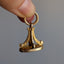 Vintage "R" fob