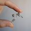 Vintage 18k White Gold Bow Pendant
