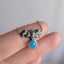 Mount Tam Pendant Necklace With Turquoise