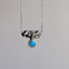 Mount Tam Pendant Necklace With Turquoise