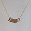 14k yellow Gold Shooting Star Pendant