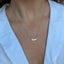 14k yellow Gold Shooting Star Pendant