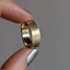 Square Edge Matte Ring Band (6.5 Mm)