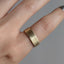 Square Edge Matte Ring Band (6.5 Mm)