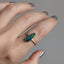 Oblong Opal Ring