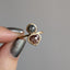 Double Diamond Rosecut Ring