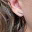 Yosemite Topo Silver Stick Studs