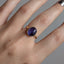Tanzanite Cabochon Ring