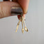 Gold Flatware Charm Set