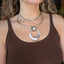 Door Knocker Statement Necklace