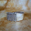 TAXCO Silver Woven Cuff Bracelet