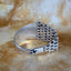 TAXCO Silver Woven Cuff Bracelet
