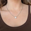 Silver Heart Slide Pendant