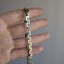 Hefty Silver Interlocking Links Necklace