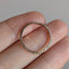 Rose Gold Saturn Ring (Discontinued Sample)