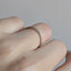 Rose Gold Saturn Ring (Discontinued Sample)