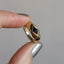 Black Diamond Cusp Ring