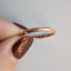 Rose Gold Saturn Ring (Discontinued Sample)