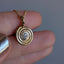 Diamond Spiral Pendant
