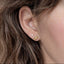 Milgrain Diamond Studs (2 mm)
