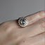 Rosecut Diamond Halo Ring