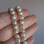 Pearl Silver Toggle Necklace