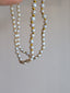 Knotted Seed Pearl Necklace