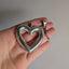 Silver Heart Perfume Bottle Pendant