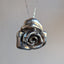 Silver Rose Pendant