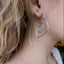 Heart Spiral Earrings