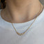 Champagne Arc Necklace