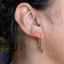 Gold Palm Earrings