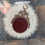 Antique Bloodstone/Carnelian Spinner Pendant
