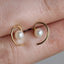 Pearl Coil Studs