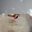 Organic Pink Spinel Stacking Ring