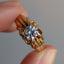 Diamond Belcher Ring