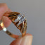 Diamond Belcher Ring