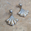 Siver Scallop Earrings